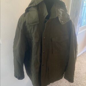 Banana Republic Dark Olive Military Jacket